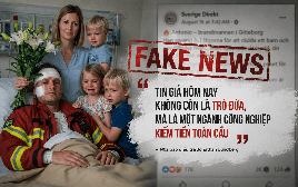 ‘Tin giả đã trở thành một ngành công nghiệp toàn cầu’: Lời cảnh tỉnh từ một nhà báo Thụy Điển sau vụ bức ảnh AI hút 65.000 lượt tương tác