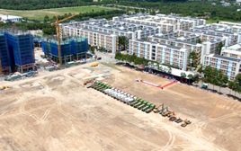 Cận cảnh khu đất sắp 'mọc' hàng trăm căn hộ giá dưới 500 triệu đồng ở TP.HCM