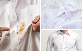 Mẹo tẩy vết ố vàng trên quần áo trắng rất đơn giản