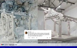 Fanpage Báo Điện tử VTV hỏi hộ netizen: Tàn Chỉ xin phép các làng nghề thủ công chưa mà đưa họa tiết văn hóa vào rồi đòi đánh bản quyền?"