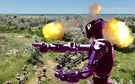 Thử nghiệm chưa từng có: Robot hình người của Mỹ tiến ra tiền tuyến Ukraine - Nga