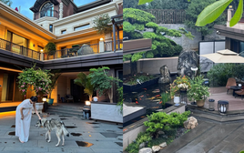 "Công viên" trong nhà, rạp chiếu phim 770 triệu: Cảm giác sống trong biệt thự 1000m2 là thế này sao?