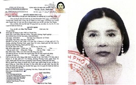 Quyết định truy nã Đào Thị Thanh SN 1982