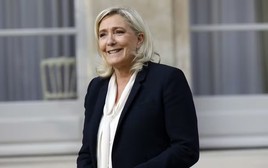Thăm dò tiết lộ bà Le Pen dẫn đầu cuộc đua Tổng thống Pháp