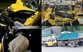 Vụ VinFast VF 3 bị 2 xe tải kẹp nát nhưng tài xế vẫn toàn mạng và đây là các kiểu phản ứng của CĐM