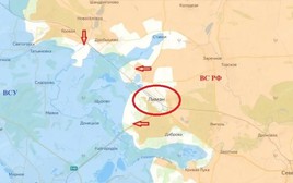 Lực lượng Ukraine chết kẹt ở Lyman