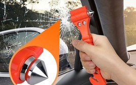 Nhiều tài xế Việt quá liều mạng khi không sắm búa phá kính, tam giác phản quang