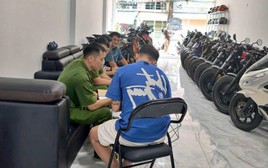 Lực lượng chức năng kiểm tra 5 cơ sở kinh doanh cho thuê xe máy tại Khánh Hòa