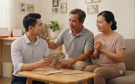 Sao lại kêu ca khi bố mẹ bắt đóng sinh hoạt phí, lớn rồi đừng ăn bám nữa