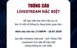 Một tiệm kim cương bất ngờ thông báo CEO sẽ livestream, trực tiếp phản hồi loạt ồn ào