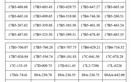 287 chủ phương tiện vi phạm mang biển số sau nhanh chóng nộp phạt nguội theo Nghị định 168 trong danh sách mới nhất của tháng 7