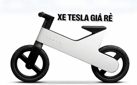 Mẫu xe Tesla rẻ nhất trình làng: 2 bánh, giành cho dân chơi nhí, giá chưa đến 6 triệu đồng