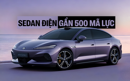 Denza Z9S lộ diện: Sedan thuần điện dài hơn 5 m, mạnh gần 500 mã lực, sạc đầy đi 920 km