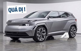 Hyundai Kona đời mới xuất hiện với nhiều đường nét thiết kế dị, nội thất cũng sẽ khác biệt hoàn toàn, thêm động cơ hybrid có V2L, AWD