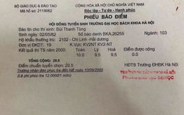 Tấm giấy báo điểm ĐH Bách khoa năm 2000 khiến nhiều người trầm trồ: Profile nhân vật sau 26 năm càng ấn tượng
