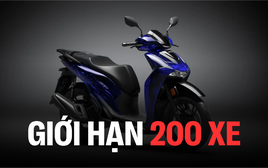 Honda SH bản giới hạn 200 chiếc sắp về Việt Nam: Động cơ 150cc, dàn áo trong suốt phong cách Vetro, giá dự kiến không dưới 200 triệu
