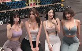 Dàn gái xinh "rủ nhau đi gym", visual ngút ngàn chiếm trọn spotlight phòng tập