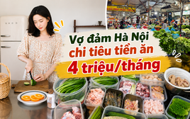 Gia đình Hà Nội thu nhập 50 triệu đồng/tháng nhưng chỉ chi chưa đến 20 triệu: Bí quyết nằm ở khoản tiền chợ 4 triệu khiến nhiều người bất ngờ