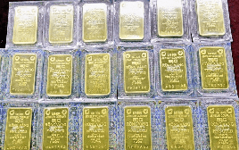 Giá vàng miếng, vàng nhẫn sáng 1/8 đồng loạt giảm tại SJC, PNJ, DOJI, Bảo Tín Minh Châu và Bảo Tín Mạnh Hải