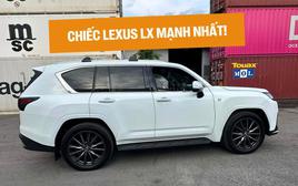 Chiếc Lexus LX 700h đầu tiên về Việt Nam: Bản hybrid mạnh nhất của LX, mạnh gần 460 mã, có gói thể thao phục vụ đại gia Việt