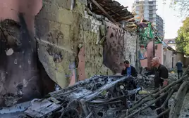 Thủ đô Kiev của Ukraine 'rung chuyển' vì hứng tên lửa đạn đạo