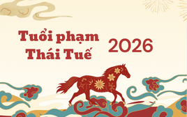 Phạm Thái Tuế 2026 có sao không? 5 tuổi phạm Thái Tuế cần chú ý