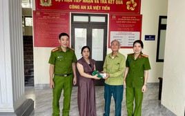 Công an xác minh 400.000.000 đồng tiền mặt nằm trên đường ĐH57