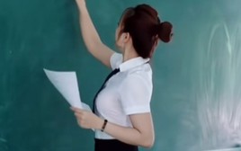 Cô giáo Duyên, có gì mà thu hút hơn 900k người theo dõi, tiết học kết thúc học sinh vẫn muốn ở lại