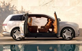 Genesis GV90 lộ diện: SUV không có cột B, cửa mở ngược độc đáo