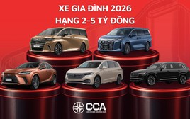 Đây là những 'phòng khách di động' chạy đua Xe gia đình tầm giá 2-5 tỷ đồng tại CCA 2026