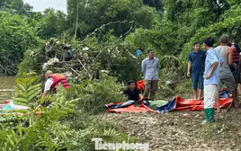 Tìm thấy 1 nạn nhân vụ lật thuyền tại Thái Nguyên