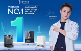ECOVACS được công bố là thương hiệu robot hút bụi bán chạy số 1 thị trường Việt Nam năm 2025-2026