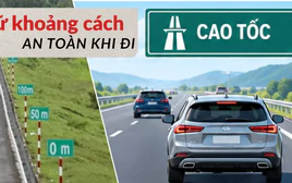 Lái xe trên cao tốc: Căn khoảng cách thế nào để không bị phạt?