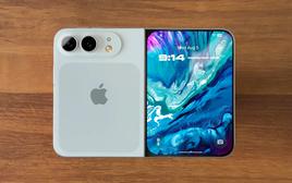 iPhone gập đầu tiên lộ diện với 2 màu sắc