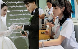Trần Bích Hạnh - vợ Văn Thanh tủi thân, than thở chuyện học y phải xa chồng