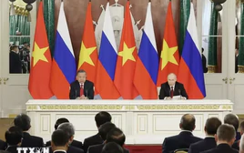 Tuyên bố chung về việc củng cố hơn nữa Quan hệ Đối tác Chiến lược toàn diện Việt Nam-Nga trong giai đoạn mới