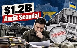 Ukraine thất thoát 1,2 tỷ USD do gian lận trong ngành vũ khí chỉ trong 1 năm