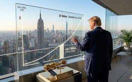 Tài sản của Tổng thống Trump tăng bao nhiêu sau bầu cử Mỹ?