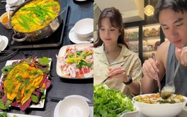 Cơm nhà của Diệp Lâm Anh và tình trẻ Phạm Kiên