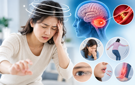 Chóng mặt, buồn nôn, mất thăng bằng: Khi nào là dấu hiệu đột quỵ?
