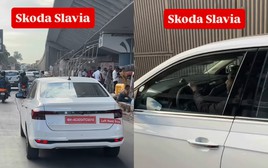 Tin xe 22/9: Skoda Slavia 2027 chạy thử bản tay lái bên trái