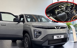 Soi chi tiết VinFast VF Wild bản tiền thương mại tại đại lý: Bán tải REEV đầu tiên lộ nhiều trang bị thực dụng, có điểm giống VF 8