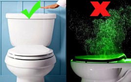 Đậy nắp bồn cầu có tác dụng gì?