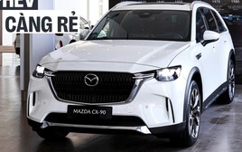 Mazda CX-90 giảm giá hơn 80 triệu tại đại lý: Bản PHEV còn 2,218 tỷ đồng, tăng sức cạnh tranh Palisade, Teramont