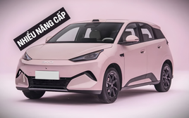 'Tiểu' BYD Dolphin thế hệ mới chơi lớn: Chuyển sang cầu sau, treo độc lập đa liên kết, thêm cốp trước tiện dụng