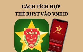 Cách tích hợp Thẻ BHYT trên ứng dụng VNeID mới nhất