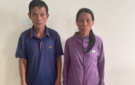 Thi hành lệnh bắt tạm giam vợ chồng Trần Thị Nguyệt SN 1969