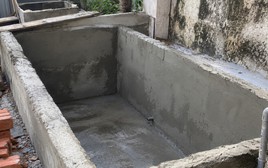 Vì sao ngày càng nhiều gia đình không còn xây bể nước bằng xi măng? 1 lựa chọn lắp nhanh, dễ vệ sinh đang được ưa chuộng hơn