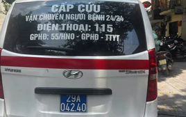 Cách nhận biết xe cấp cứu được cấp phép