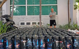 Bất ngờ với lợi nhuận từ việc mua bán 480 bình 'khí cười' tại Đà Nẵng